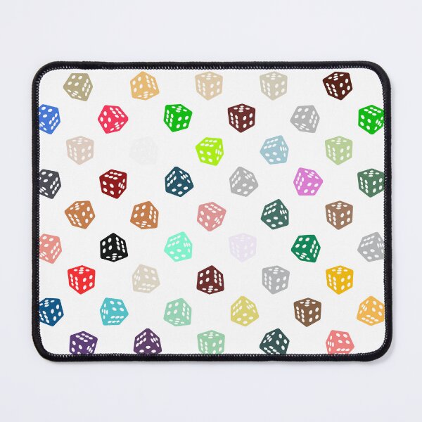 Item preview, Abstract Multicolour Dice designed and sold by Pixel4Art.