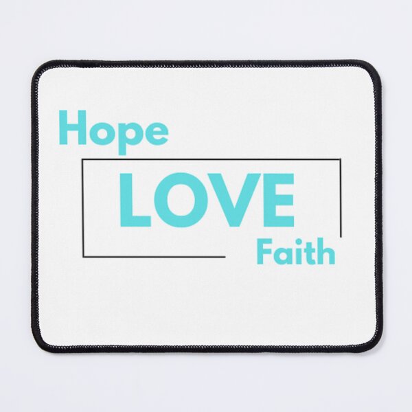 Item preview, blue home, blue love, blue faith, love, hope, faith designed and sold by Chris Purdy.