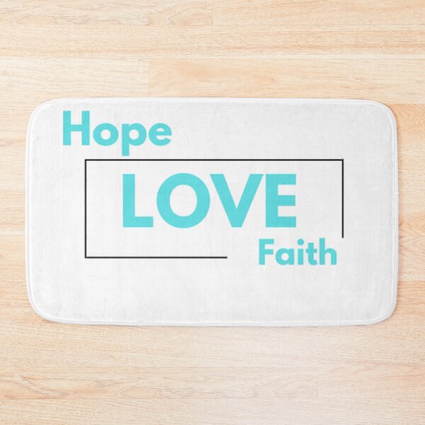 Item preview, blue home, blue love, blue faith, love, hope, faith designed and sold by Chris Purdy.