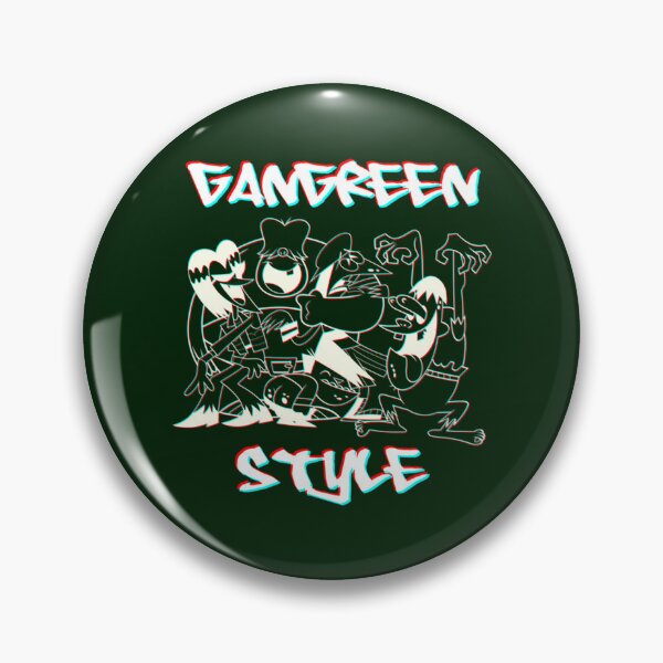 Item preview, Gangreen Style - Gangreen Gang (RedBlue Lineart)   designed and sold by rowantreflyn.