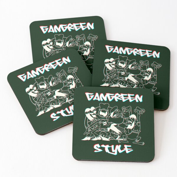 Item preview, Gangreen Style - Gangreen Gang (RedBlue Lineart)   designed and sold by rowantreflyn.