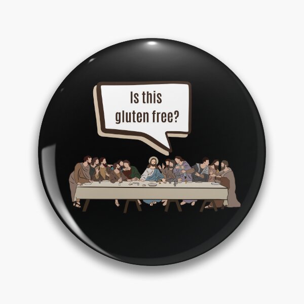 Item preview, Jesus Last Supper Gluten Free designed and sold by GoodMoodFood.