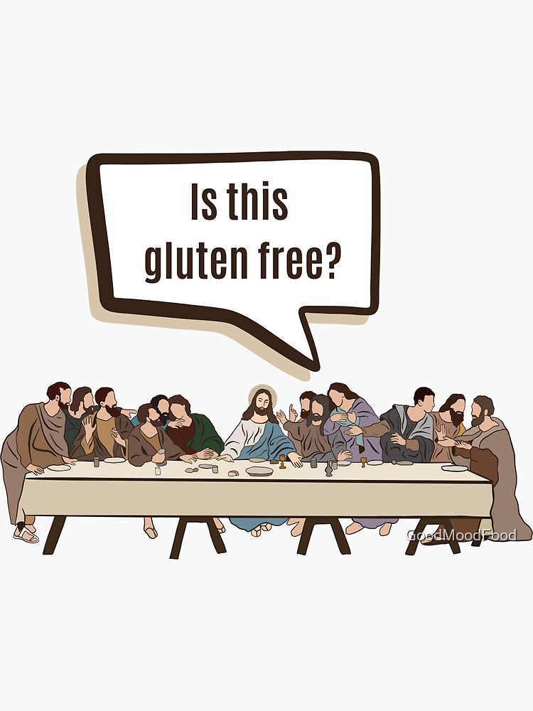 Gluten Free Toaster - Celiac - Coeliac Sticker for Sale by GoodMoodFood