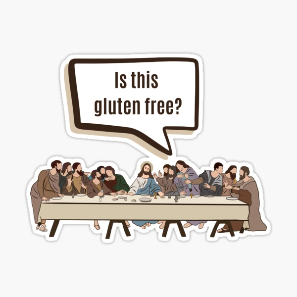 Gluten Free Toaster - Celiac - Coeliac Sticker for Sale by GoodMoodFood