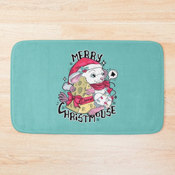 Item preview, Merry Christmouse mouse and Christmas pun designed and sold by SPIRIMAL.