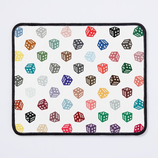 Item preview, Abstract Multicolour Dice designed and sold by Pixel4Art.