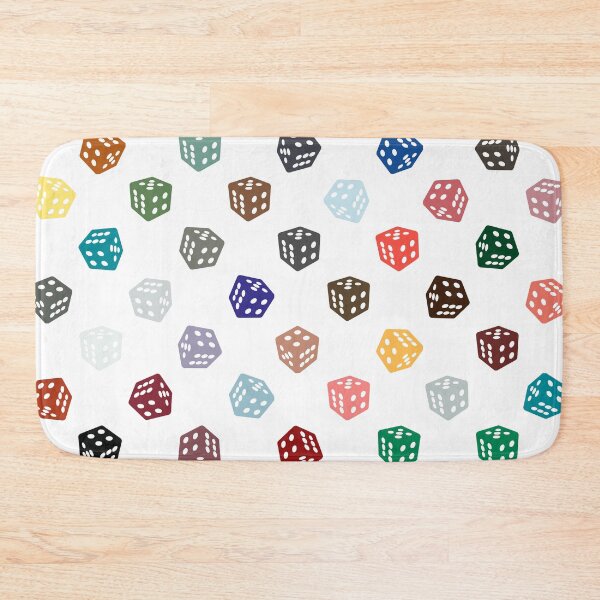Item preview, Abstract Multicolour Dice designed and sold by Pixel4Art.