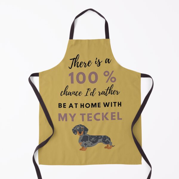 Item preview, I'd rather be at home with my Teckel designed and sold by TeckelLove.