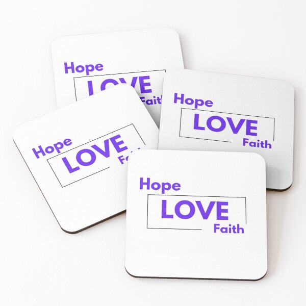 Artikelvorschau, blue home, blue love, blue faith, love, hope, faith entworfen und verkauft von Chris Purdy.