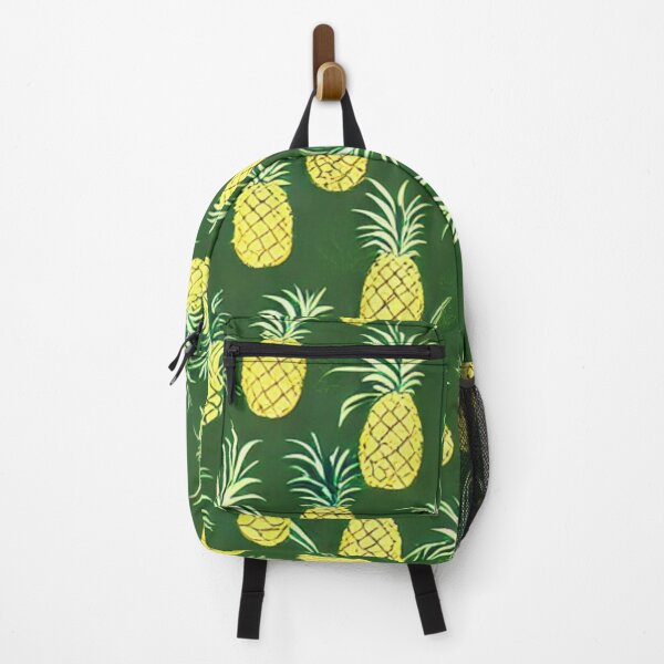 Item preview, Pineapple Pattern in Green and Yellow designed and sold by HanaiPrint.