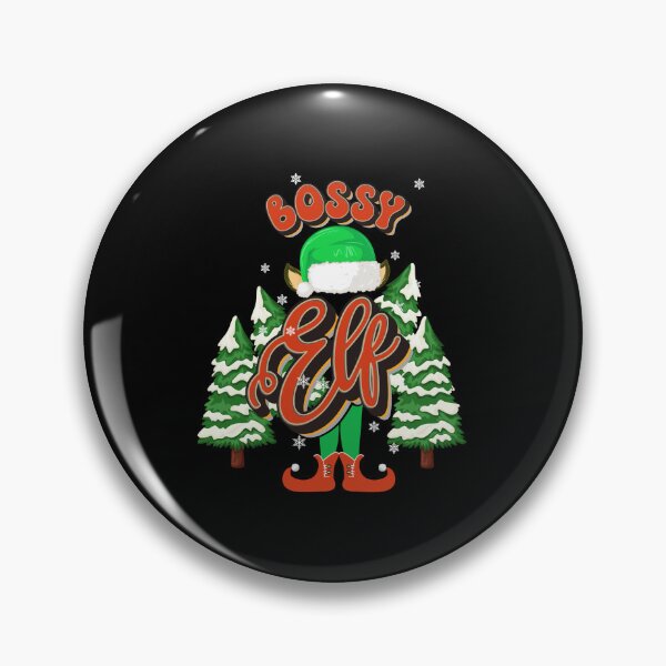 Item preview, BOSSY ELF CHRISTMAS  designed and sold by HomeCoquette.
