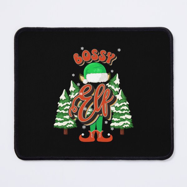 Item preview, BOSSY ELF CHRISTMAS designed and sold by HomeCoquette.