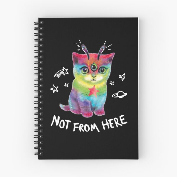 Item preview, Alien Cat: Not From Here designed and sold by kazwindness.