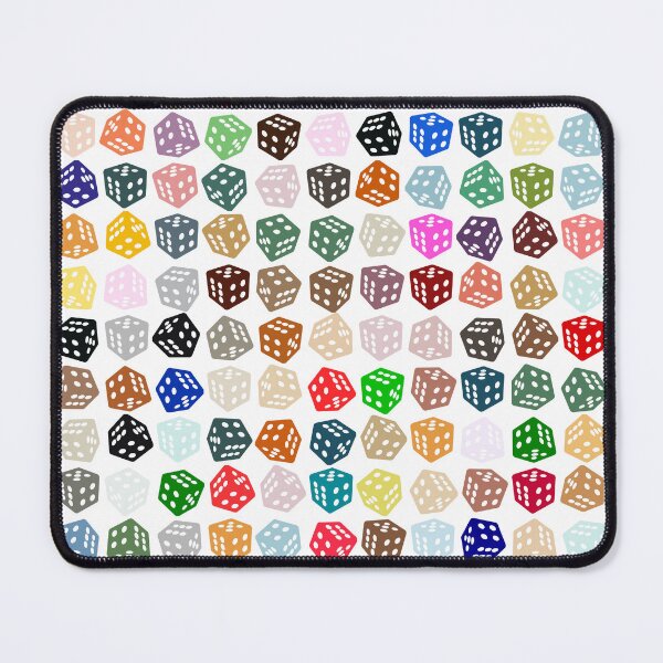 Item preview, Abstract Multicolour Dice designed and sold by Pixel4Art.