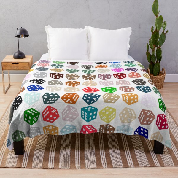Item preview, Abstract Multicolour Dice designed and sold by Pixel4Art.