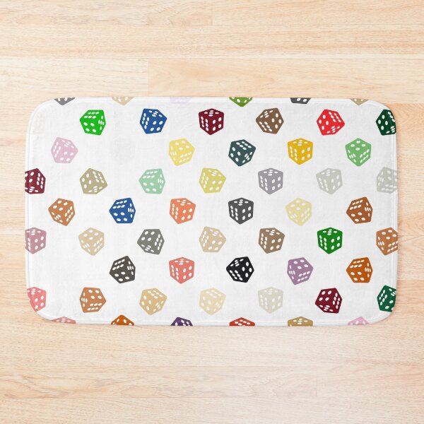 Item preview, Abstract Multicolour Dice designed and sold by Pixel4Art.