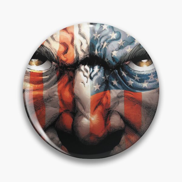 Item preview, Face with USA flag designed and sold by UA-Shirts.