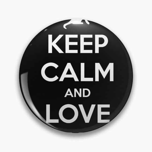 Item preview, Keep Calm And Love Black Cats designed and sold by How67.