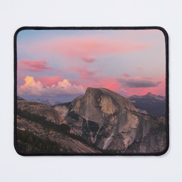 Item preview, Half Dome in Yosemite with colorful clouds designed and sold by MH65Designs.