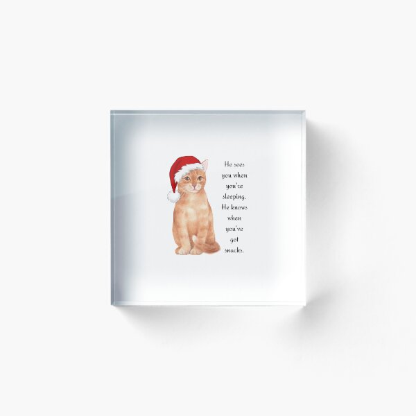 Item preview, gato papá noel designed and sold by SelenaJ.