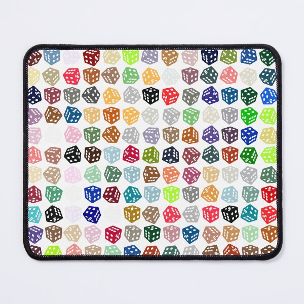 Item preview, Abstract Multicolour Dice designed and sold by Pixel4Art.