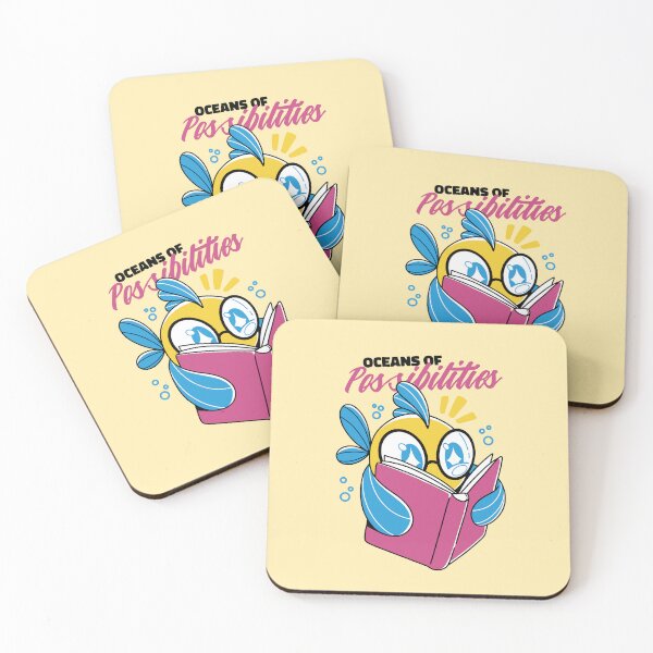 Item preview, Reading Meme - Book Lover Can Imagine Oceans of Possibilities designed and sold by KaylaStudio.