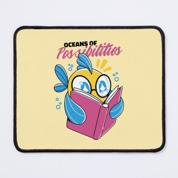 Item preview, Reading Meme - Book Lover Can Imagine Oceans of Possibilities designed and sold by KaylaStudio.