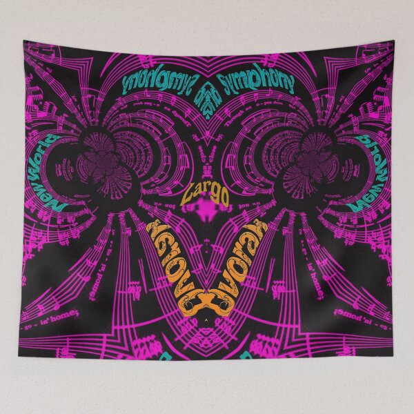 Item preview,  GOIN' HOME LARGO BY ANTONIN DVORAK FROM THE NEW WORLD SYMPHONY - GREAT PEACE AND LOVE MESSAGE TO MANKIND - SPIRAL MUSIC SCORES IN STUNNING COLORS - HAPPY NEW YEAR 2023 designed and sold by Ralek.