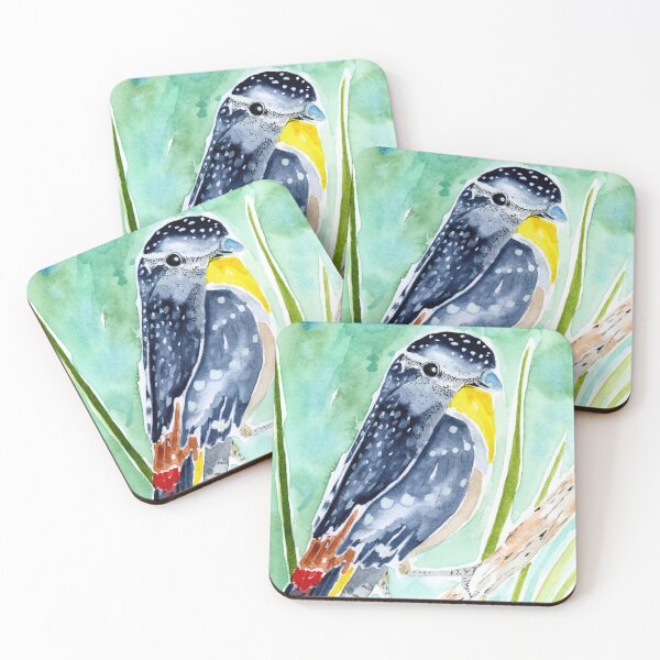 Item preview, Male Spotted Pardalote designed and sold by Sonoran Glimmer.