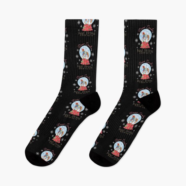 Item preview, Dear Santa Just Bring Horses - Funny Style Men Women Christmas Gift designed and sold by Ramesh ⭐⭐⭐⭐⭐.