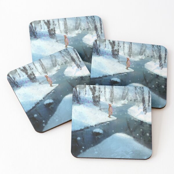 Item preview, a winter forest designed and sold by kimbongjune.