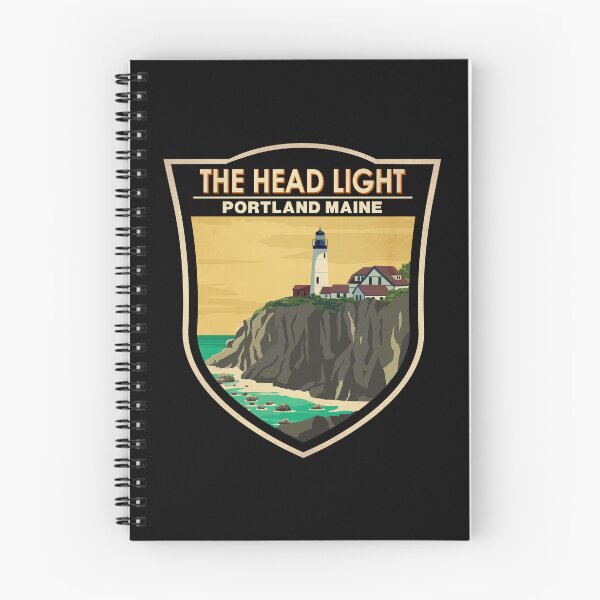 Item preview, Portland Head Light Maine Badge designed and sold by KrisSidDesigns.