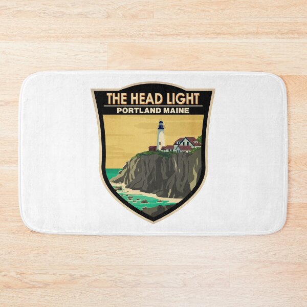 Item preview, Portland Head Light Maine Badge designed and sold by KrisSidDesigns.