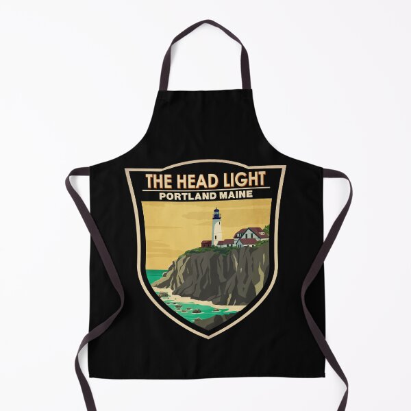 Item preview, Portland Head Light Maine Badge designed and sold by KrisSidDesigns.
