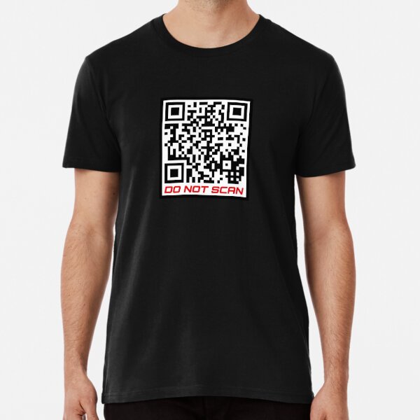 Rick Roll Your Friends! QR code that links to Rick Astley's “Never Gonna  Give You Up”  music video Sticker for Sale by ApexFibers