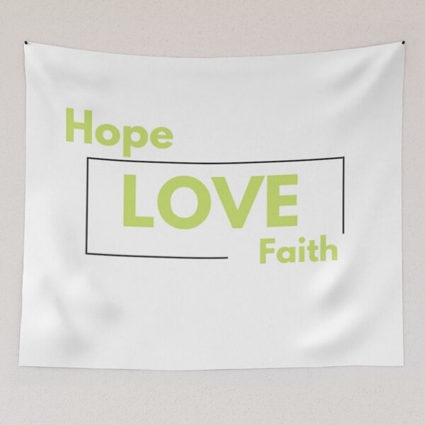 Item preview, hope, love, faith, slimer green hope, slimer green love, slimer green faith, faithful, loving, hopeful designed and sold by Chris Purdy.