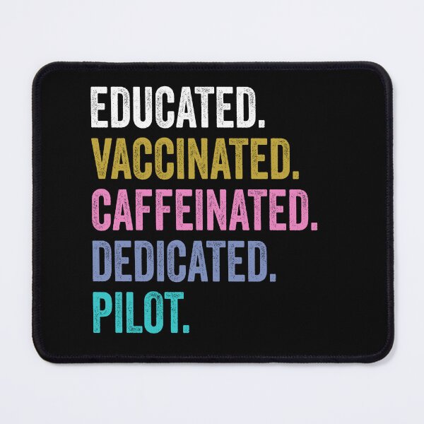 Item preview, pilot Educated Dedicated Shirt, pilot Dad Husband designed and sold by Dogs Geeky⭐⭐⭐⭐⭐.