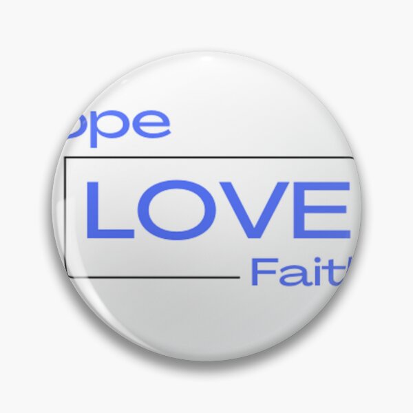 Item preview, hope, love , faith designed and sold by Chris Purdy.