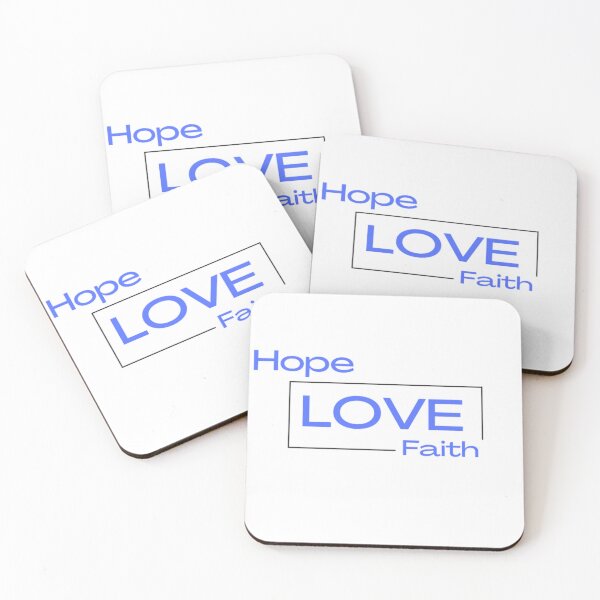Item preview, hope, love , faith designed and sold by Chris Purdy.