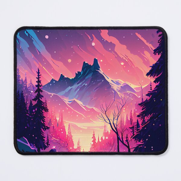 Item preview, Snowy Pink Northern Lights designed and sold by BEAUHOUS.