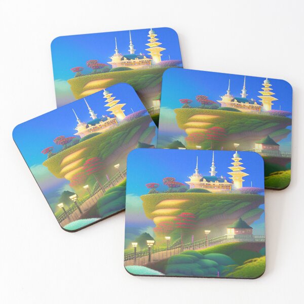 Item preview, Pixelated Cityscape Illusions designed and sold by Nellisstadia.