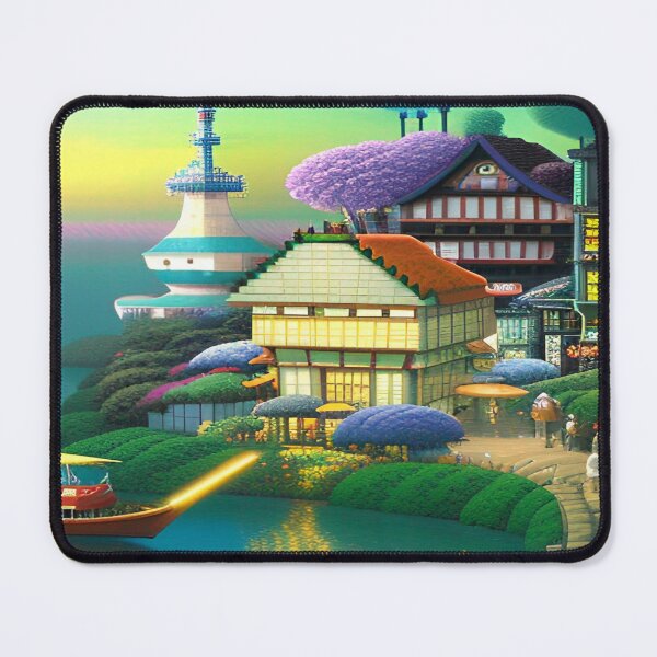 Item preview, Pixilated Cityscape Fantasies designed and sold by Nellisstadia.
