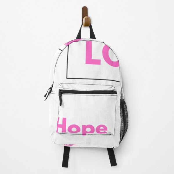 Artikelvorschau, hope, love Pink hope, pink love, pink faith, faith in hand entworfen und verkauft von Chris Purdy.