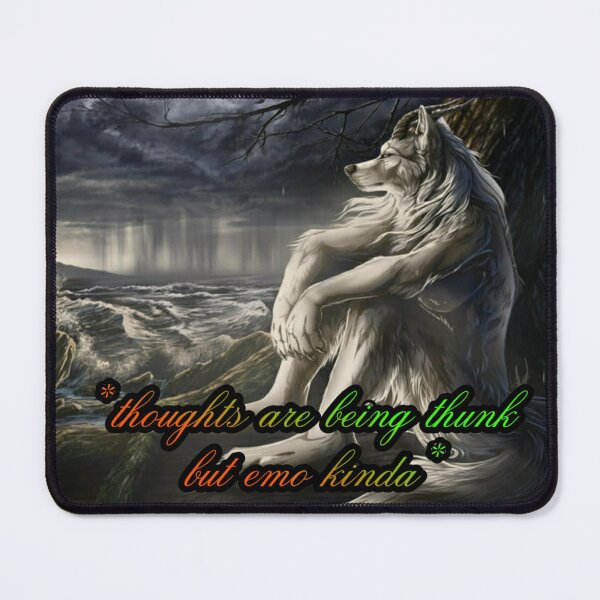 Item preview, Emo thoughts are being thunk designed and sold by athanimeworm.
