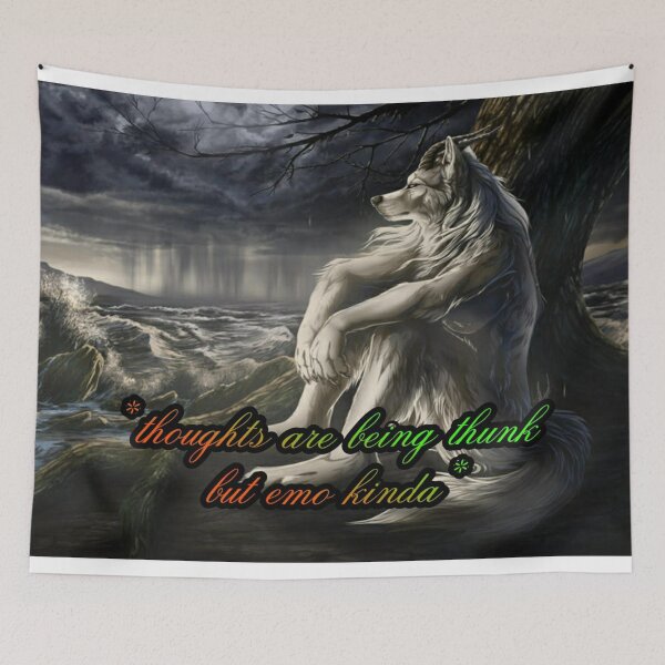 Item preview, Emo thoughts are being thunk designed and sold by athanimeworm.
