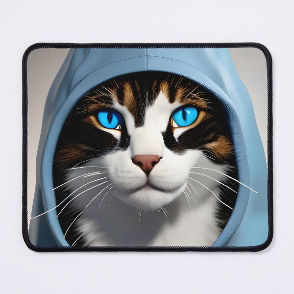 Item preview, Hooded Cat - Modern Digital Art designed and sold by Ai-michiart.