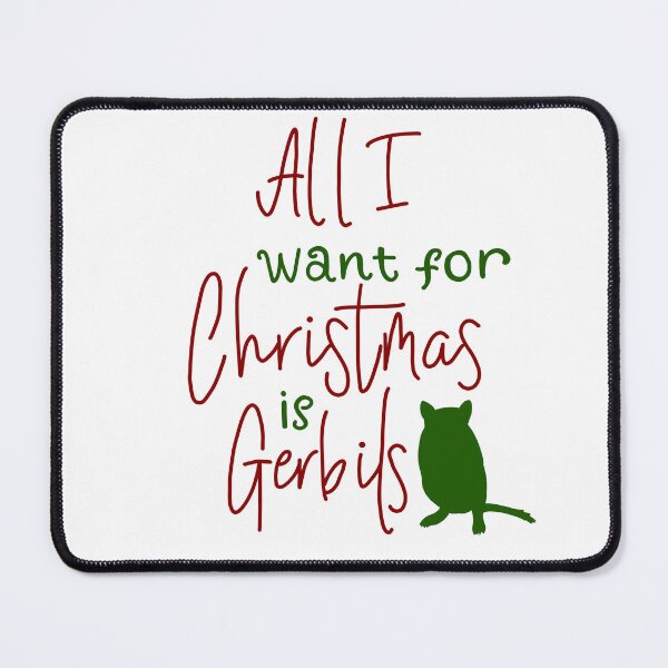 Item preview, All I want for Christmas is gerbils designed and sold by Becky-Marie.