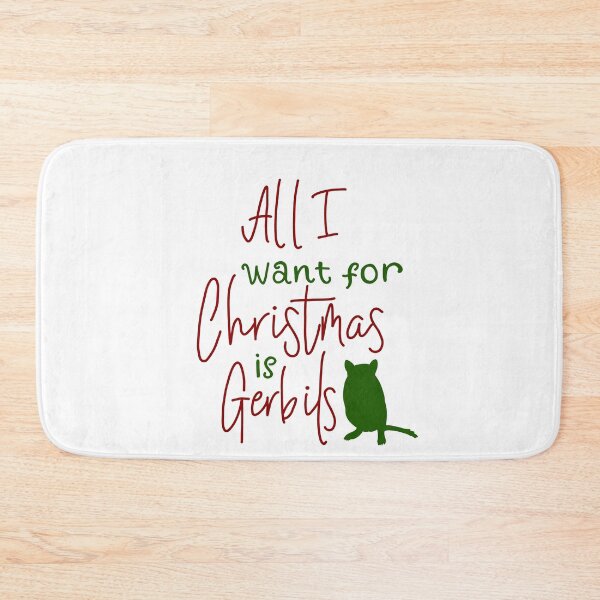 Item preview, All I want for Christmas is gerbils designed and sold by Becky-Marie.
