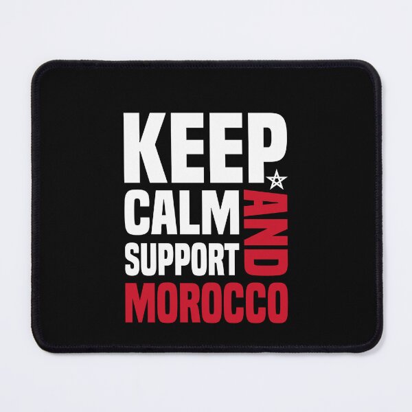 Item preview, Keep Calm And Support Morocco designed and sold by AZouinii.