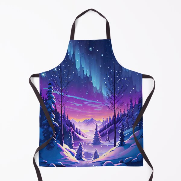 Item preview, Blue Northern Lights Sunset Sticker designed and sold by BEAUHOUS.